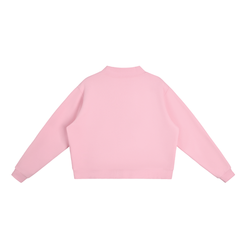 'Sweet' mock neck