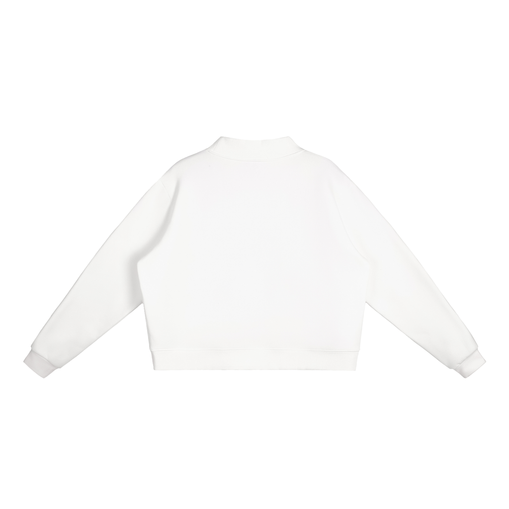 'Sweet' mock neck